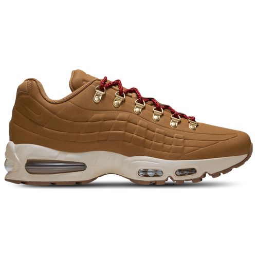 Nike Mens Air Max 95 OG Big Bubble NA20 - Running Shoes - Wheat / Red / Brown