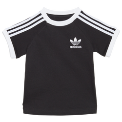 Boys' Toddler - adidas Originals adicolor 3-Stripes Short Sleeve Lifestyle Tee - Black