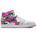 Jordan Air Jordan 1 Mid SE - Jordan Off White/Fire Pink University Red