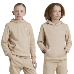 Boys' Grade School - adidas Originals Trefoil Essentials Lifestyle Hoodie - Magic Beige