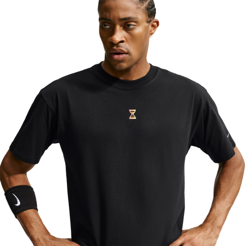 MENS - Nike Unseen Hours Loose T-Shirt - Black/Yellow