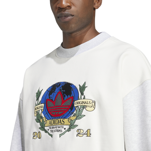 Adidas originals logo sweatshirt clearance