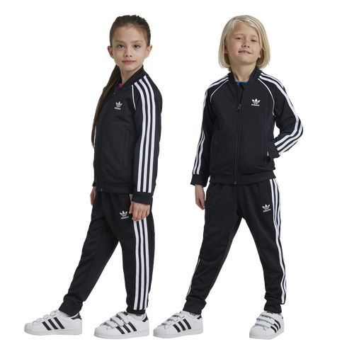 

Boys Preschool adidas Originals adidas Originals Superstar Track Suit - Boys' Preschool Black/White Size XXS