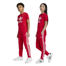 Girls' Grade School - adidas Originals Adicolor Superstar Track Pants - Better Scarlet