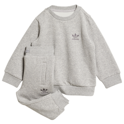 Boys' Toddler - adidas Originals Trefoil Essentials Lifestyle Joggers Set - Medium Grey Heather