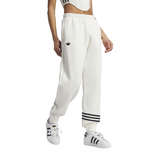 

adidas Originals Womens adidas Originals Neuclassics Lifestyle Sweat Pants - Womens Cloud White/Black Size XS