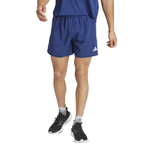 

adidas Mens adidas Own The Run Aeroready Running Shorts - Mens Dark Blue Size XXL