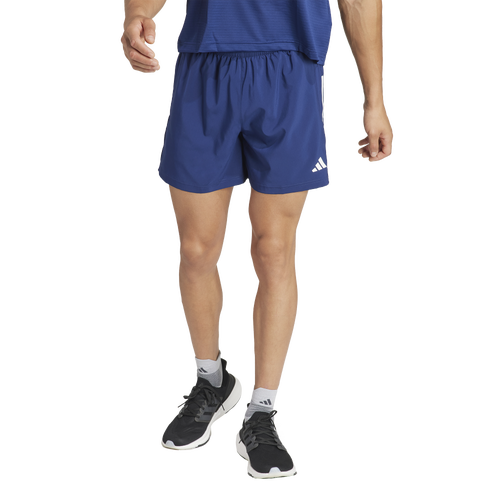 

adidas Mens adidas Own The Run Aeroready Running Shorts - Mens Dark Blue Size M