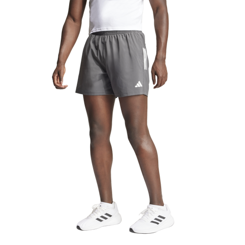 

adidas Mens adidas Own The Run Aeroready Running Shorts - Mens Grey Size L