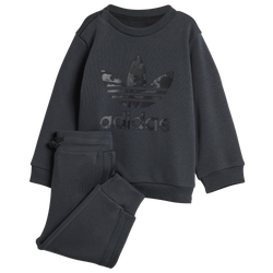 Boys' Toddler - adidas Originals Camo Fleece Set - Grey/Black