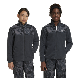 Boys' Grade School - adidas Originals Graphics Camo Lifestyle Jacket - Carbon