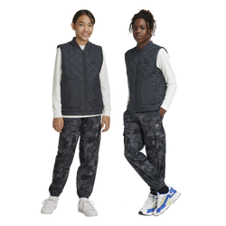 Boys' Grade School - adidas Originals Camo Cargo Pants - Black/Grey