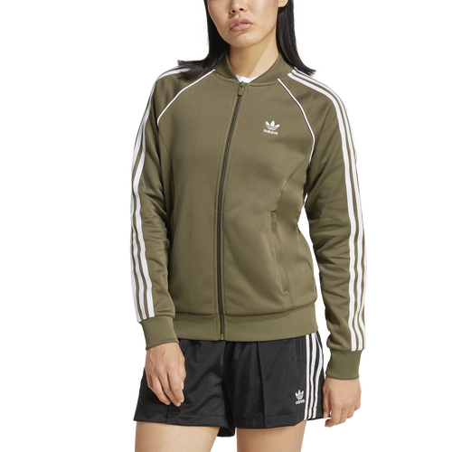  - adidas Originals Superstar Track Top - Olive Strata