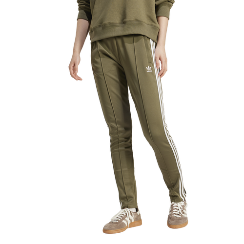 

adidas Originals Womens adidas Originals SST Classic Track Pants - Womens Olive Strata Size S