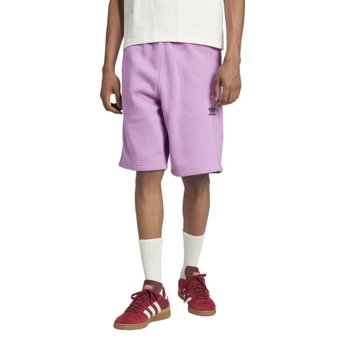 

adidas Originals Mens adidas Originals Essential Fleece Shorts - Mens Preloved Purple Size L