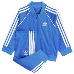 Boys' Toddler - adidas Originals Superstar Track Suit - Blue