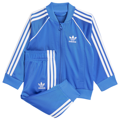 

Boys adidas Originals adidas Originals Superstar Track Suit - Boys' Toddler Blue Size 12MO