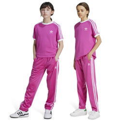 Girls' Grade School - adidas Originals Firebird Track Pants - Fuchsia/White