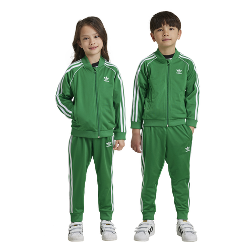 

Boys Preschool adidas Originals adidas Originals Superstar Track Suit - Boys' Preschool Green Size 5T