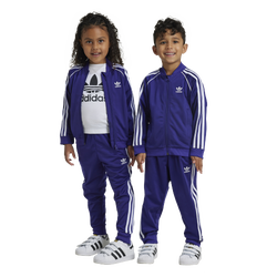 Girls' Preschool - adidas Originals Superstar Track Suit - Collegiate Purple