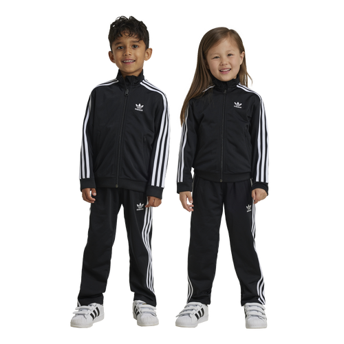 Adidas Adicolor Firebird Track Suit Kids Black 4T Kids Originals Matching Set