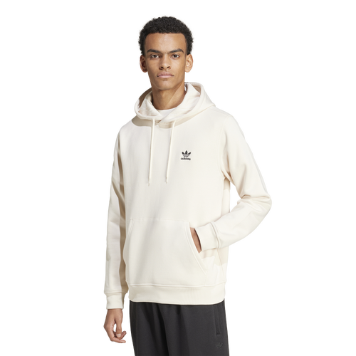 

adidas Originals Mens adidas Originals Trefoil Essentials Lifestyle Hoodie - Mens Wonder White Size S