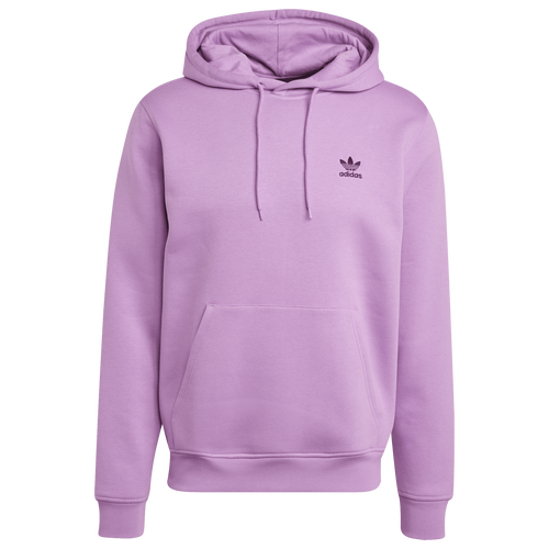 

adidas Originals Mens adidas Originals Trefoil Essentials Lifestyle Hoodie - Mens Preloved Purple Size M