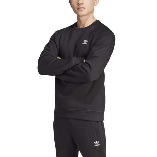 MENS - adidas Originals Trefoil Essentials Sweater - Black