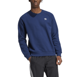 Men's - adidas Originals Trefoil Essentials Sweater - Night Indigo