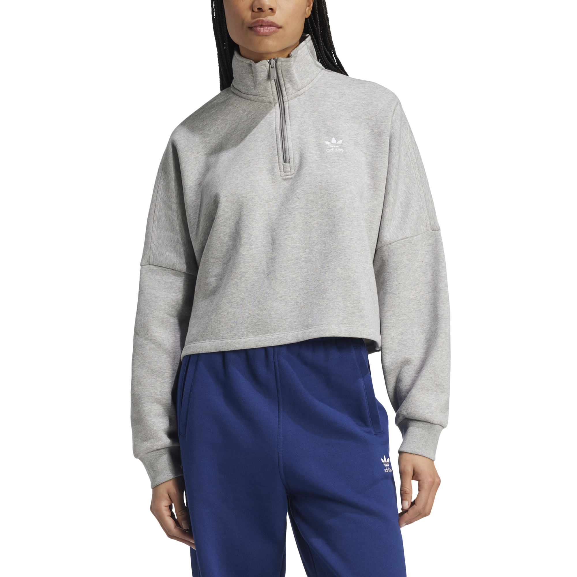 adidas Originals Trefoil Essentials H/Z Sweatshirt | Foot Locker