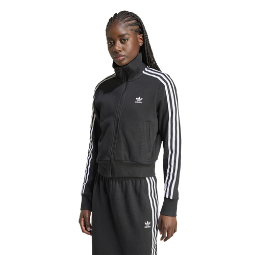 

adidas Originals Womens adidas Originals Firebird Knitted Jacket - Womens White/Black Size XS