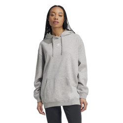 Women's - adidas Originals Essentials Oversized Hoodie - Medium Grey Heather