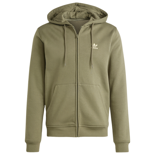 Adidas trefoil hoodie khaki online