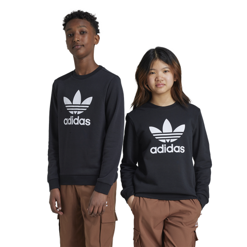 

Boys adidas Originals adidas Originals adicolor Trefoil Sweatshirt - Boys' Grade School Black Size XL