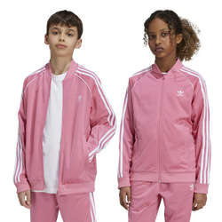 Girls' Grade School - adidas Originals Her Studio Superstar Top - Rose Tone