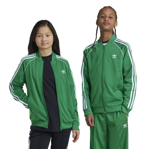 

Boys adidas Originals adidas Originals Superstar Track Top - Boys' Grade School Green Size S