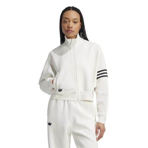 

adidas Originals Womens adidas Originals Neuclassics Track Top - Womens Cloud White/Black Size XL