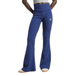 Women's - adidas Originals Trefoil Essentials Lifestyle Leggings  - Dark Blue