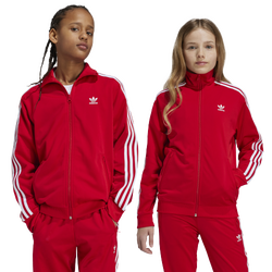 Boys' Grade School - adidas Firebird Track Top - Better Scarlet