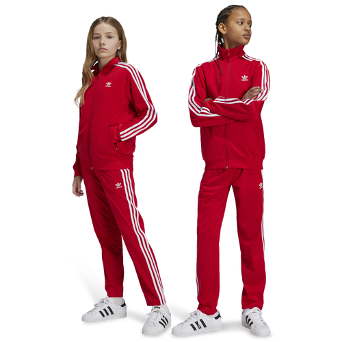 BOYS - adidas Originals adicolor Firebird Lifestyle Track Pants - Better Scarlet