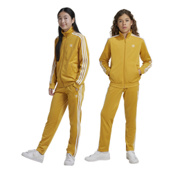 Girls' Grade School - adidas Originals Firebird Track Pants - Yellow/White