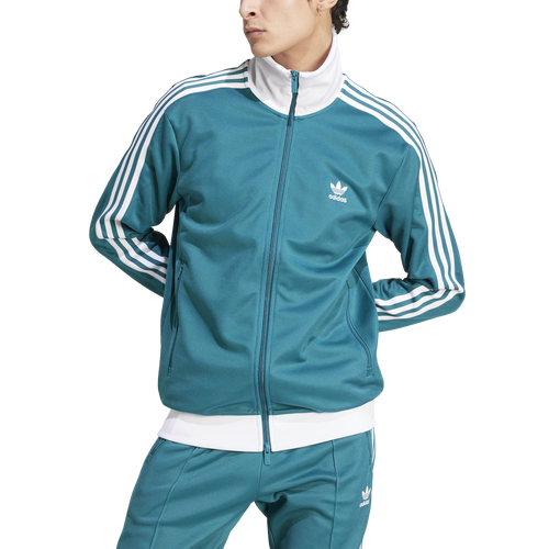 

adidas Originals Mens adidas Originals Adicolor Classics Beckenbauer Track Jacket - Mens Legacy Teal Size L