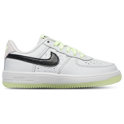 Girls' Preschool - Nike Air Force 1 Low Lace - Volt/Photon Dust/Black