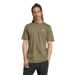 Men's - adidas Originals Essential LBR T-Shirt - Olive Strata/Beige