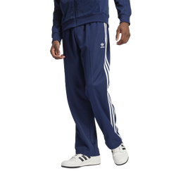 Men's - adidas Originals Firebird Adicolor Baggy Fit Track Pants - Navy