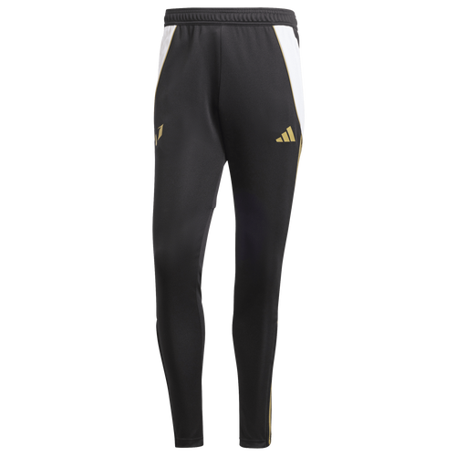 

adidas Mens adidas Messi Tiro Pants - Mens Black/Gold Size L