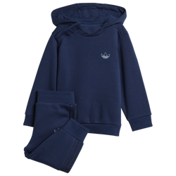 Boys' Toddler - adidas Originals Olympic Hoodie Set - Night Indigo