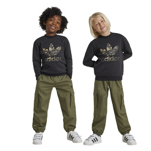 

adidas Originals Boys adidas Originals Camo Fleece Set - Boys' Preschool Olive Strata/Black Size 4T