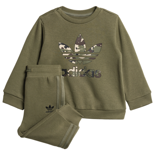

Boys adidas Originals adidas Originals Camo Fleece Set - Boys' Toddler Olive Strata Size 2T