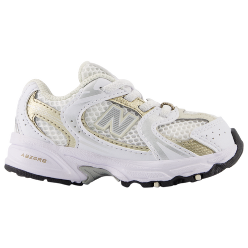 

New Balance Girls New Balance 530 - Girls' Toddler Running Shoes White/Tan Size 08.0